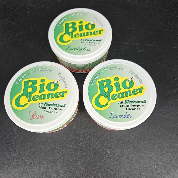 Bio Cleaner All Natural Multipurpose Cleaner Set 3 Rose Lavender Eucalyptus 500g - Picture 1 of 10